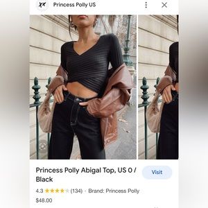 Urban Outfitters S Cropped Knit Top